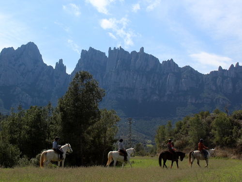 Barcelona  Spain montserrat cable car horseback riding Cruise Excursion Prices
