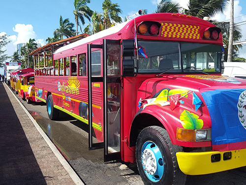 Belize dancing Bus Trip Cost