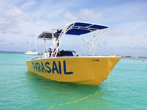 Aruba parasailing tandem rider Tickets